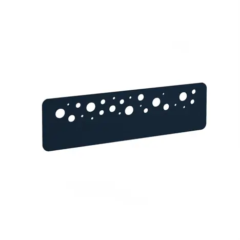 Moon Acoustic Desktop Screen - 1400mm - Dark Blue